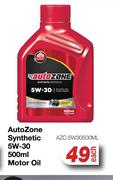 Auto Zone Synthetic 5W-30 Motor Oil AZC.5W30500ML-500ml Each