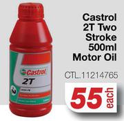 Castrol 2T Two Stroke Motor Oil CTL.11214765-500ml