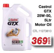 Castrol GTX 25W-50 Motor Oil CTL.11273810-5Ltr