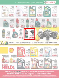 Autozone : Cruise Into Savings (22 August - 02 September 2024), page 12