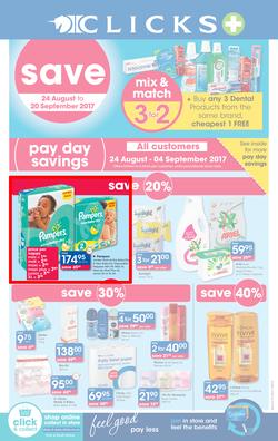 Clicks : Pay Day Savings (24 Aug - 20 Sep 2017), page 1