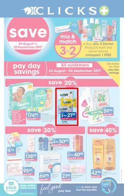 Clicks : Pay Day Savings (24 Aug - 20 Sep 2017), page 1