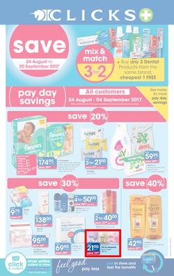 Clicks : Pay Day Savings (24 Aug - 20 Sep 2017), page 1