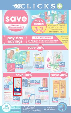Clicks : Pay Day Savings (24 Aug - 20 Sep 2017), page 1