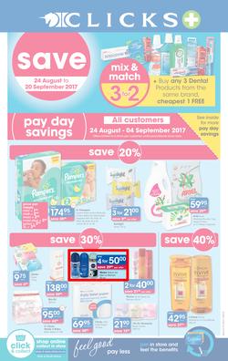 Clicks : Pay Day Savings (24 Aug - 20 Sep 2017), page 1