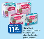 Comfitex Maxi Ultra Or Teenz Sanitary Pads-Per Pack