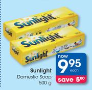 Sunlight Domestic Soap-500g Each