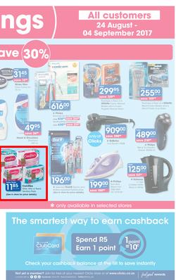 Clicks : Pay Day Savings (24 Aug - 20 Sep 2017), page 5