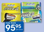 Dorco Men 4 Pack Cartridges Pace 4-Per Pack