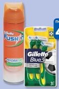 Gillette Blue3 3 Disposable Razors-Each