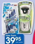 Dorco Pace 3 Men's Disposable Razors 4 Pack-Per Pack