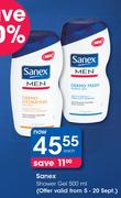 Sanex Shower Gel-500ml Each