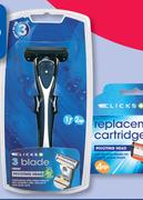 Clicks Men's 5 Blade Cartridges 4 Pack