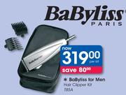 Babyliss For Men Hair Clipper Kit T85A-Per Kit