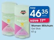 Women Mitchum Gel Stick-63g Each