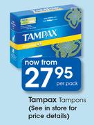 Tampax Tampons-Per Pack
