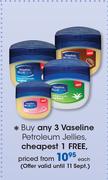 Vaseline Petroleum Jellies-Each