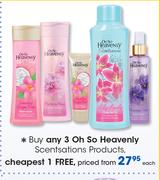 Oh So Heavenly Scentsations Products-Each