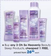 Oh So Heavenly Beauty Sleep Products-Each