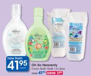 Oh So Heavenly Foam Bath Refill-1.5Ltr