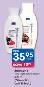Johnson's Vita-Rich Body Lotion 400ml-Each