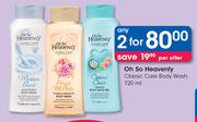Oh So Heavenly Classic Care Body Wash-2X720ml