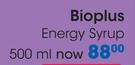 Bioplus Energy Syrup-500ml