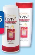 L'Oreal Elvive Shampoo Or Conditioner-400ml Each