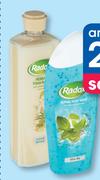 Radox Body Wash-400ml Or Foam Bath-500ml-For 2