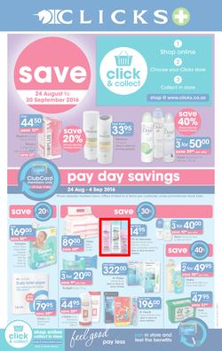 Clicks : Save (24 Aug - 20 Sep 2016), page 1
