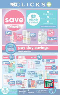 Clicks : Save (24 Aug - 20 Sep 2016), page 1