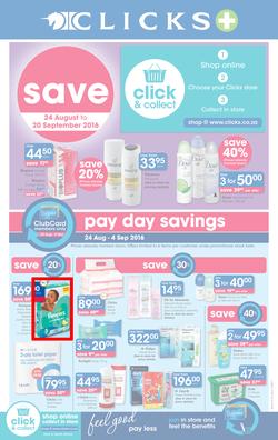 Clicks : Save (24 Aug - 20 Sep 2016), page 1