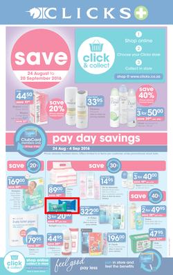 Clicks : Save (24 Aug - 20 Sep 2016), page 1