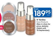 Yardley Face Products-Each