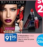 Maybelline Colour Sensational Lips-Each