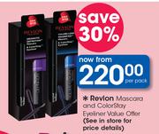Revlon Mascara And Color Stay Eyeliner Value Offer-Per Pack