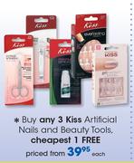 Kiss Artificial Nails And Beauty Tools-Each