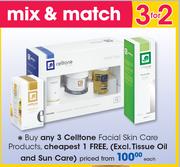 Celltone Facial Skin Care Products-Each