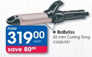 Babyliss 32mm Curling Tong C332E/F57