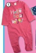 Clicks Girls Crew Neck Sleepsuit