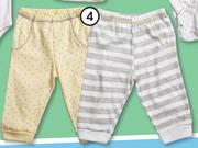 Clicks 2 Pack Unisex Roll-Up Leggings