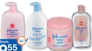 Johnson's Baby Lotion, Aqueous Cream, Petroleum Jelly 500ml Or Oil 500ml-Each