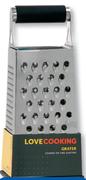 Love To Cook Stainless Steel Square Grater