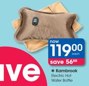 Kambrook Electric Hot Water Bottle-Each