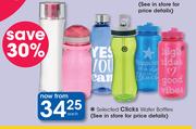 Clicks Water Bottles-Each