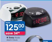 Sway Radio Alarm Clock-Each