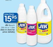 Jik Bleach 750ml Or 1Ltr-Each