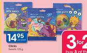 Clicks Sweets-125g Per pack