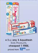Aquafresh Kids Products-Each