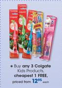 Colgate Kids Products-Each